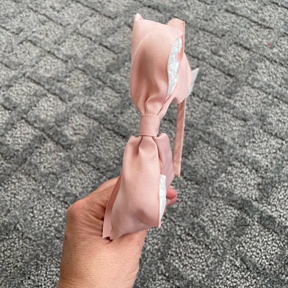 NWT Janie and Jack Blush Pink Headband - Picture 2 of 2